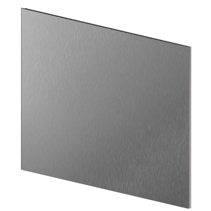 Διακοσμητικό wall panel S 14,8cm Brushed Steel 2,65M