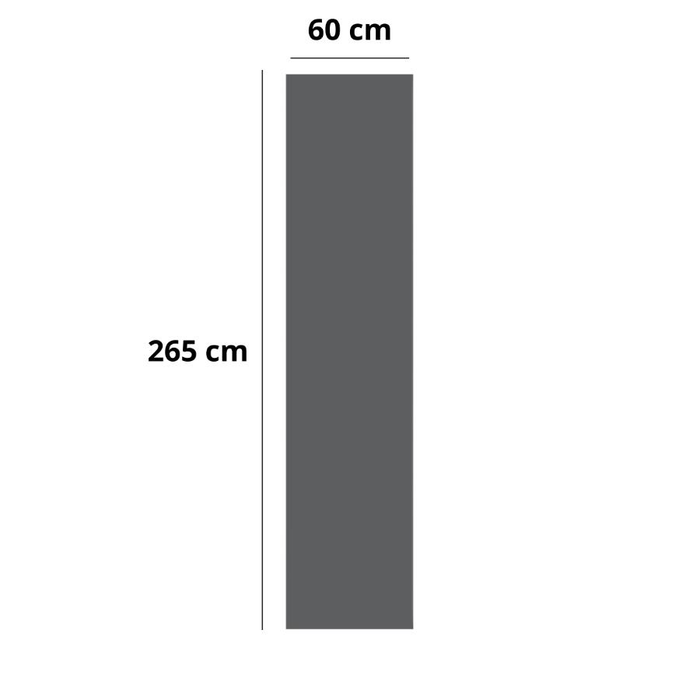 Διακοσμητικό wall panel XL 60cm Deep Grey 2,65M