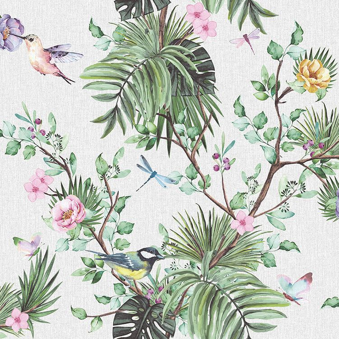 Ταπετσαρία Τοίχου Φύση Πουλιά, All Around Deco Caribbean - Studio360 - CR1-0501