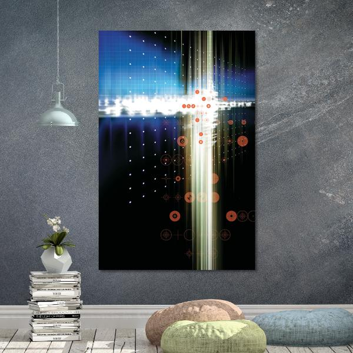Digital Print on Canvas 65X95 , All Around Deco