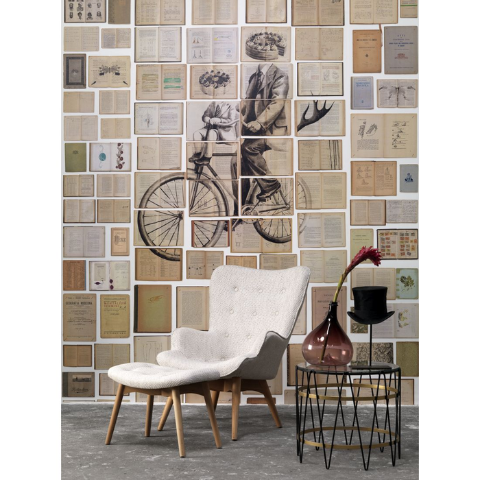 NLXL Biblioteca by Ekaterina Panikanova Non Woven Ψηφιακή Εκτύπωση