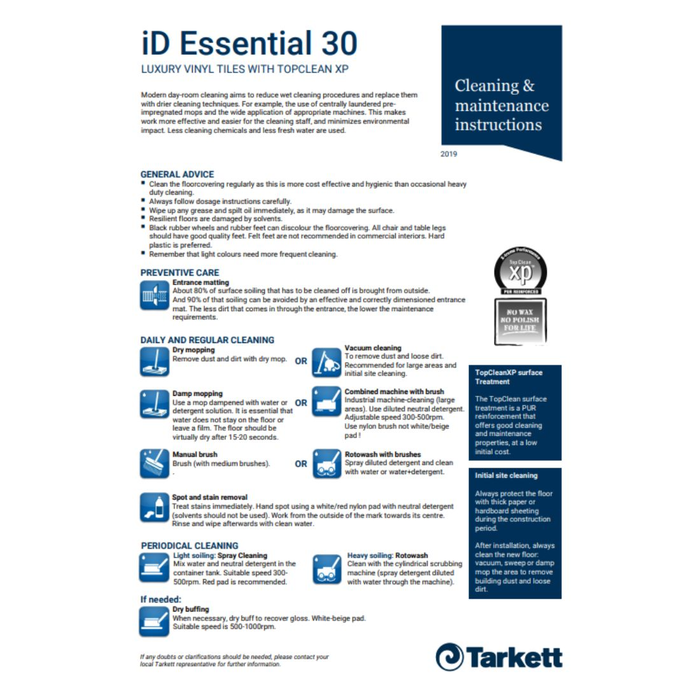 ID ESSENTIAL 30 LVT ORIGINAL SLATE BLACK