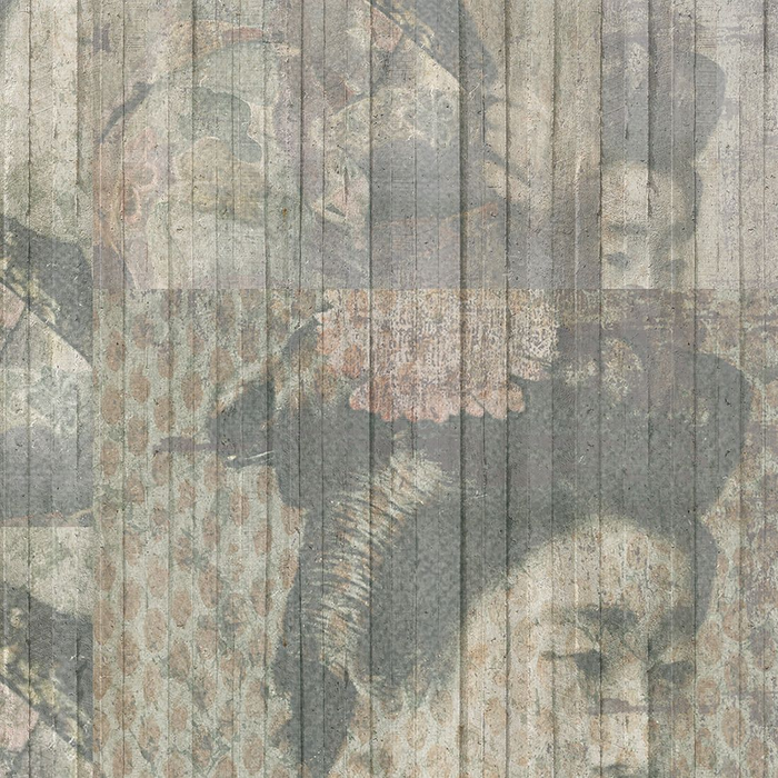 YoYo Designs Offbeat Antiques Non Woven Digital Print