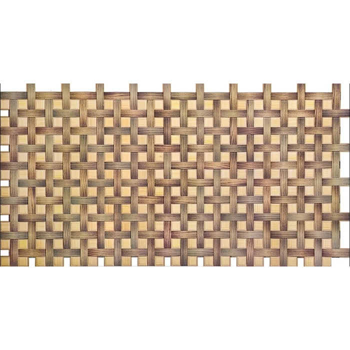 Jute PVC 3D Panel