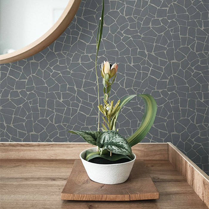 Ταπετσαρία Τοίχου Graphite, Casa Mia