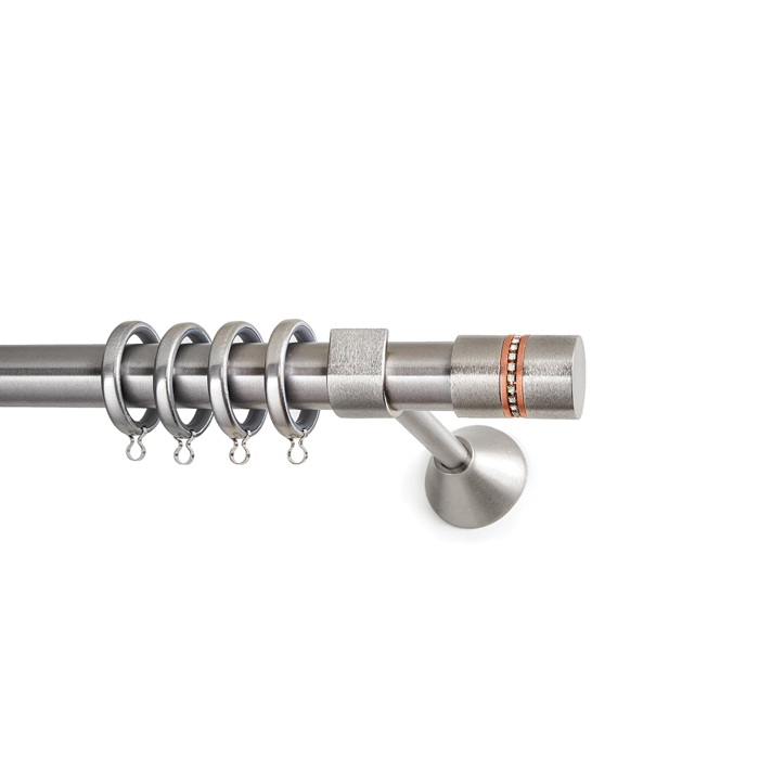 All around Deco Kουρτινόξυλο Φ25  S10 Nickel Copper