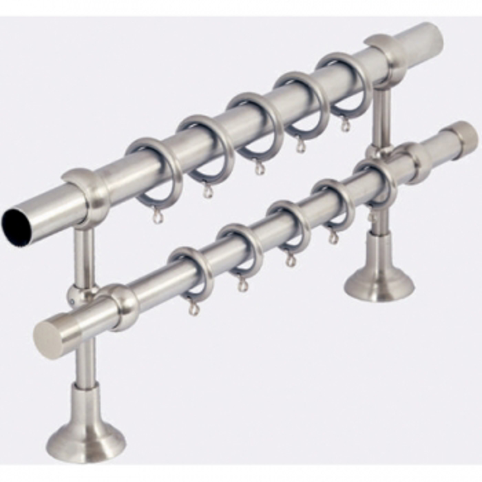 All around Deco Kουρτινόξυλο Φ25 TRIPLO MY 24 Oro Polished