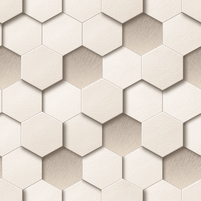 Wallpaper Hexagons, All Around Deco, Studio360 U43907